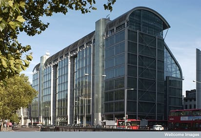 Wellcome Trust's HQ is in London.  Photo: Wellcome Trust.