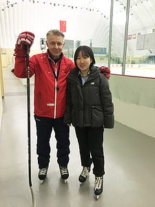Aki Mykkänen and Lucy Wang