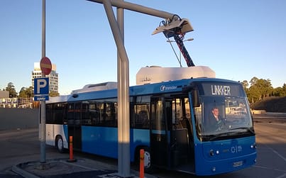 Linkker has developed lightweight electric buses, and their also working on charging infrastructure and smart mobility solutions to be integrated in the buses. Photo: Linkker
