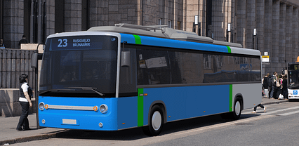 Helsinki Region Transport has ordered 12 electric buses from Linkker in order to speed up the electrification of bus traffic in the region. Photo: Linkker