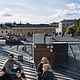 People on the roof in Helsinki